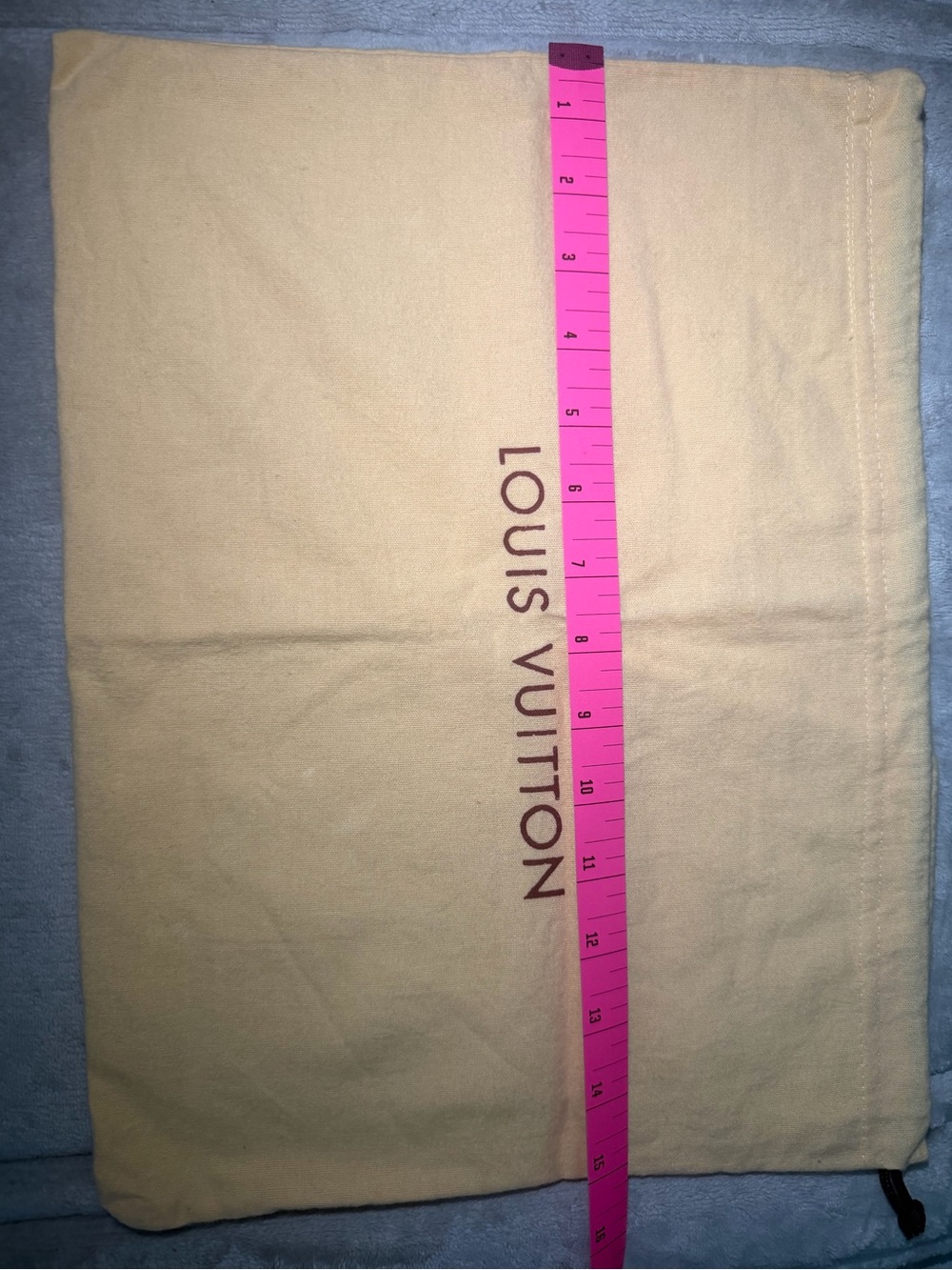 Louis Vuitton Fabric Authentic Dust Bag Never Used 11.5 x 15 - Picture 3 of 4